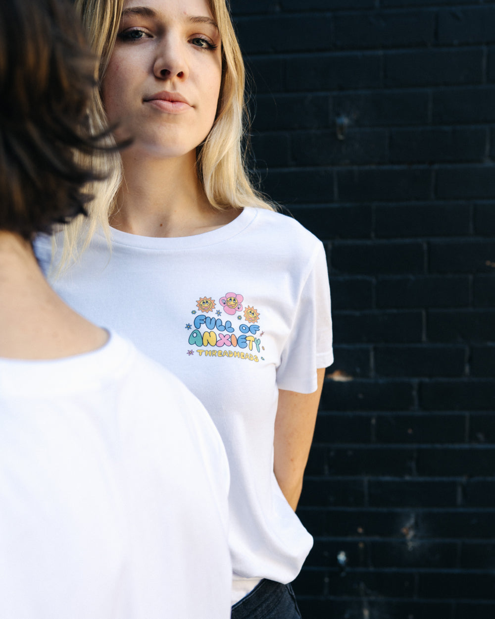 Full of Anxiety Mini Print Tee Australia Online