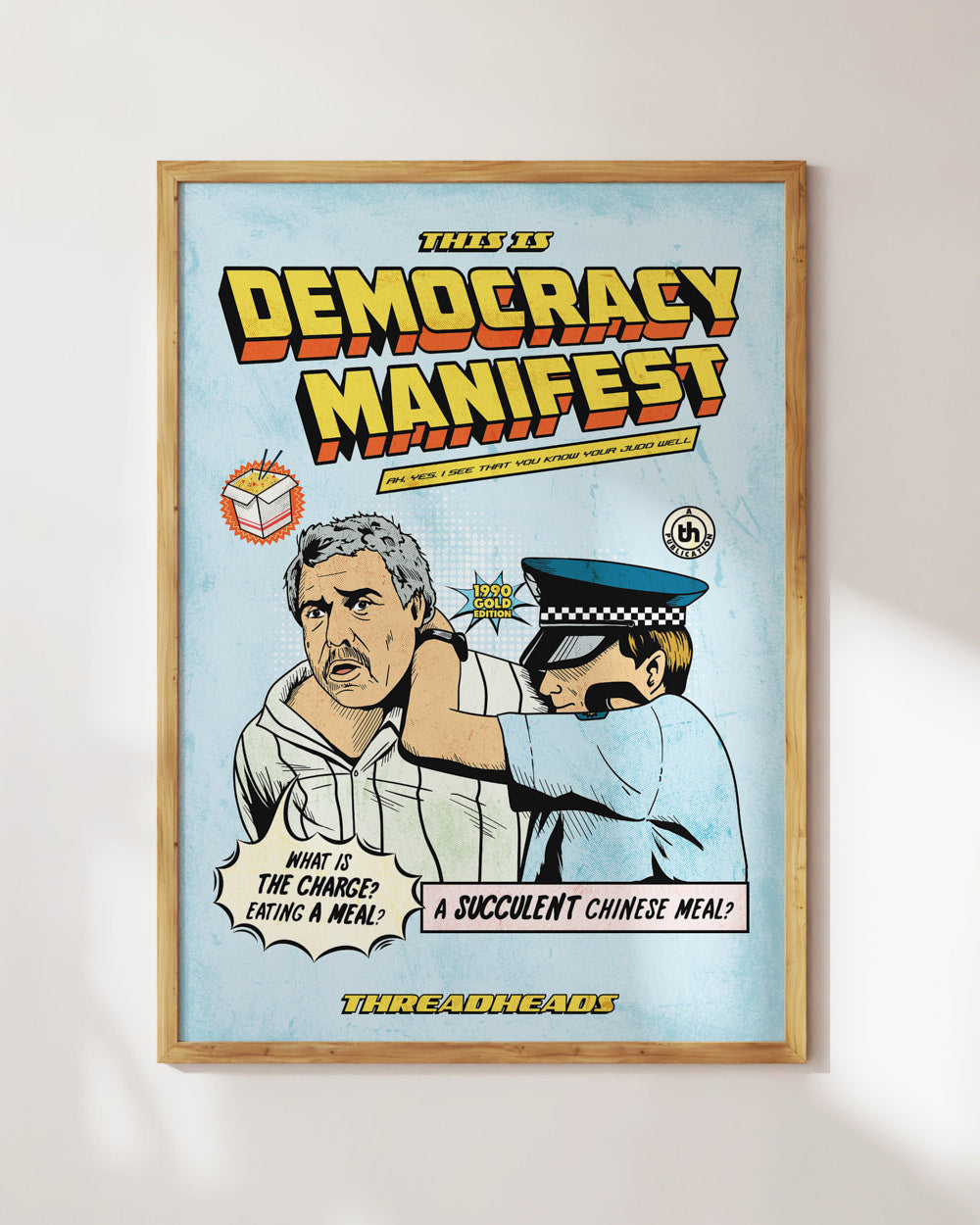 This is Democracy Manifest Art Print Australia Online