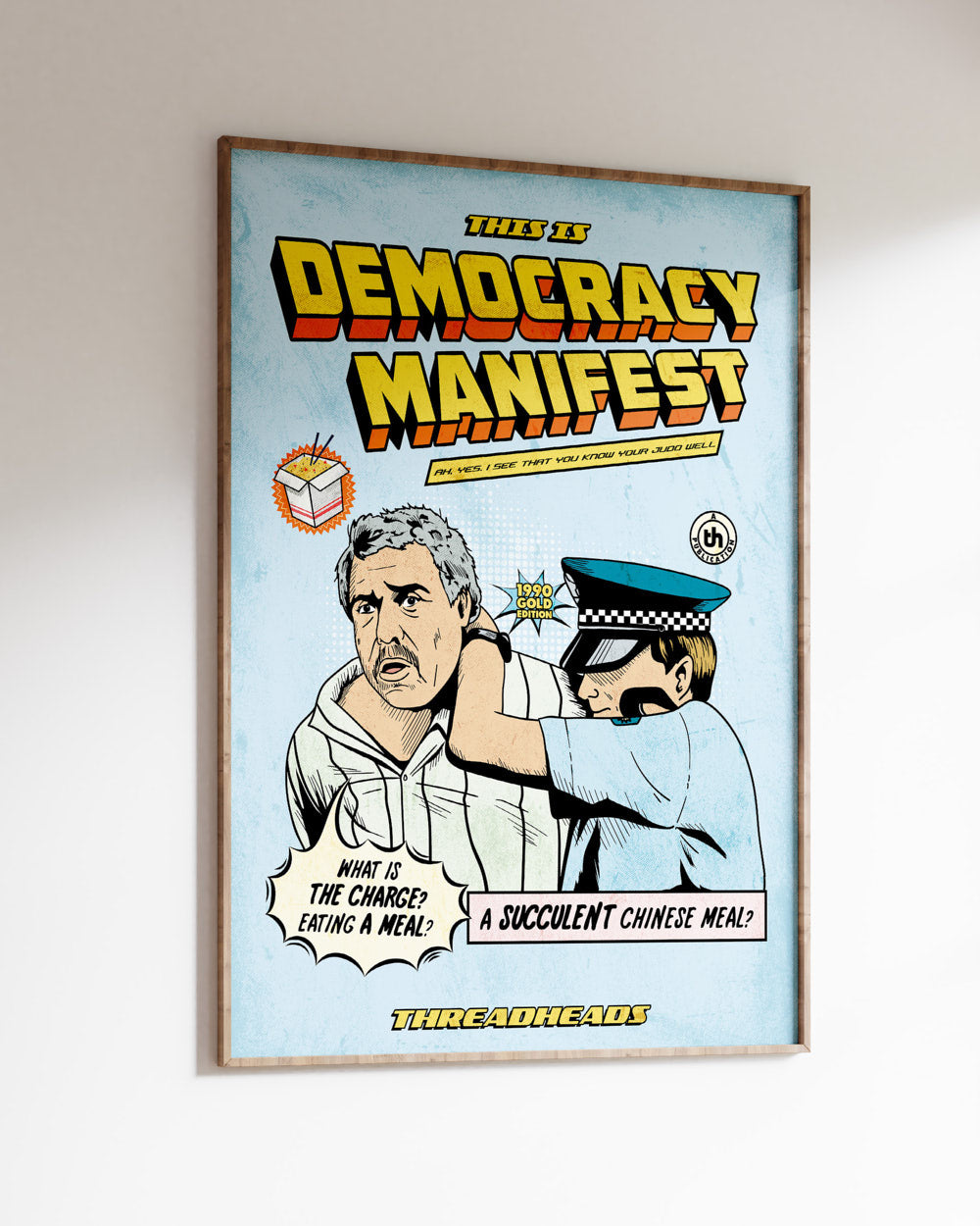 This is Democracy Manifest Art Print Australia Online