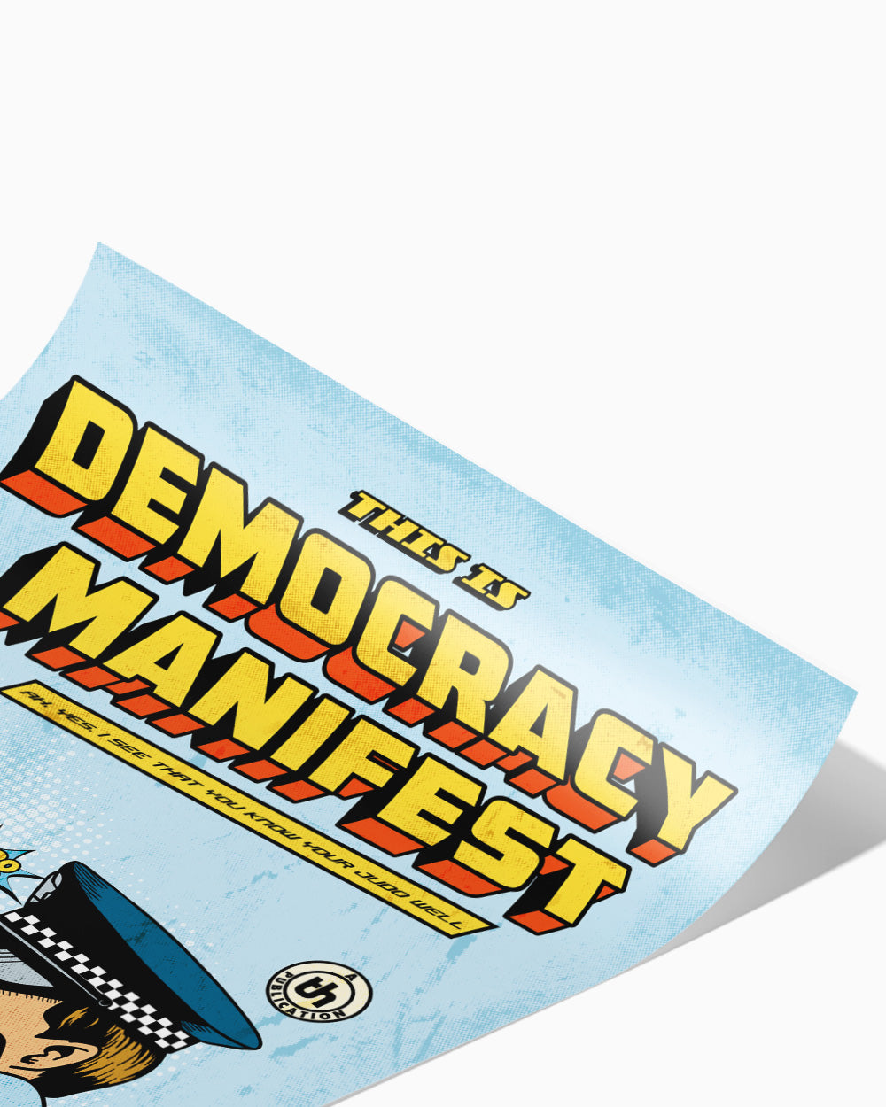 This is Democracy Manifest Art Print Australia Online