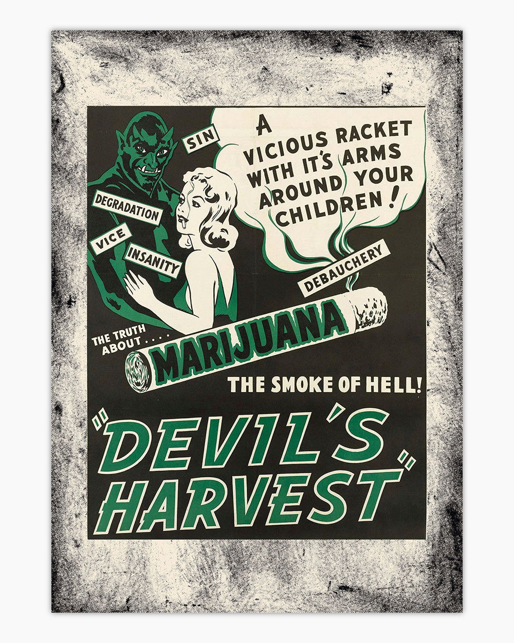 Devil's Harvest Art Print Australia Online