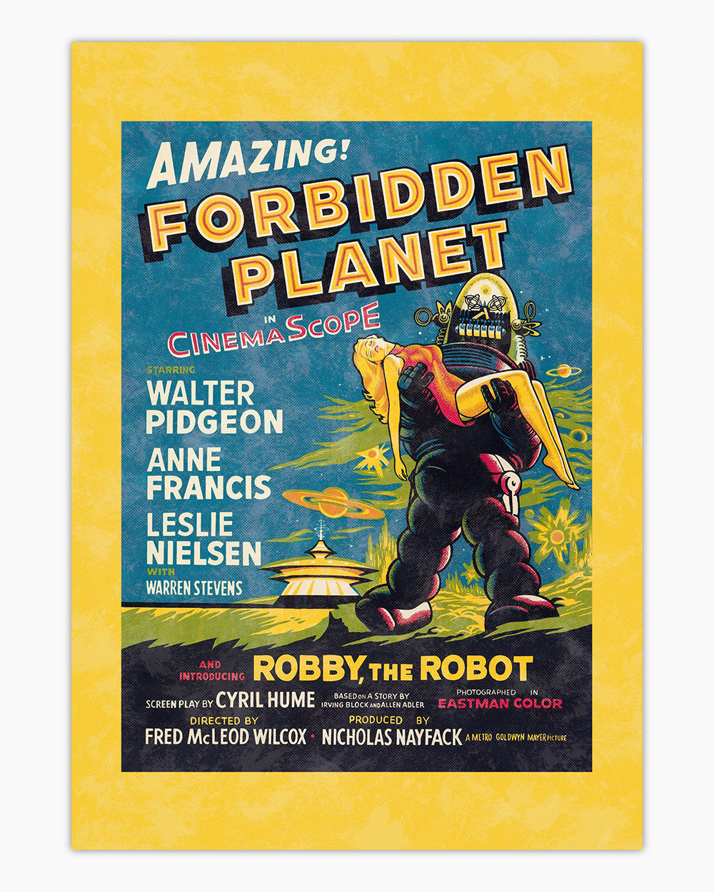 Forbidden Planet Art Print Australia Online