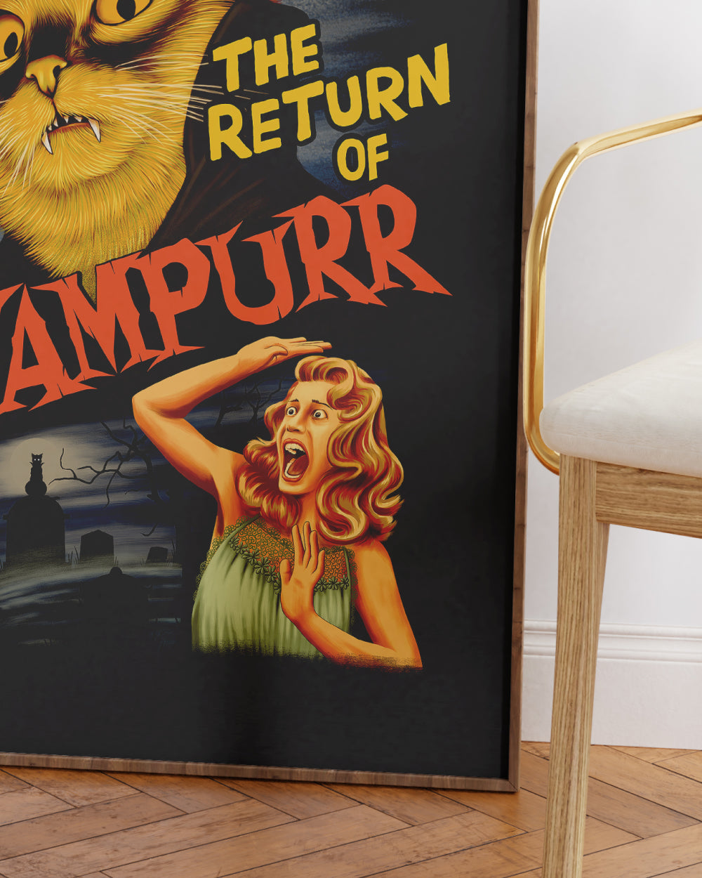 The Return of Vampurr Art Print Australia Online