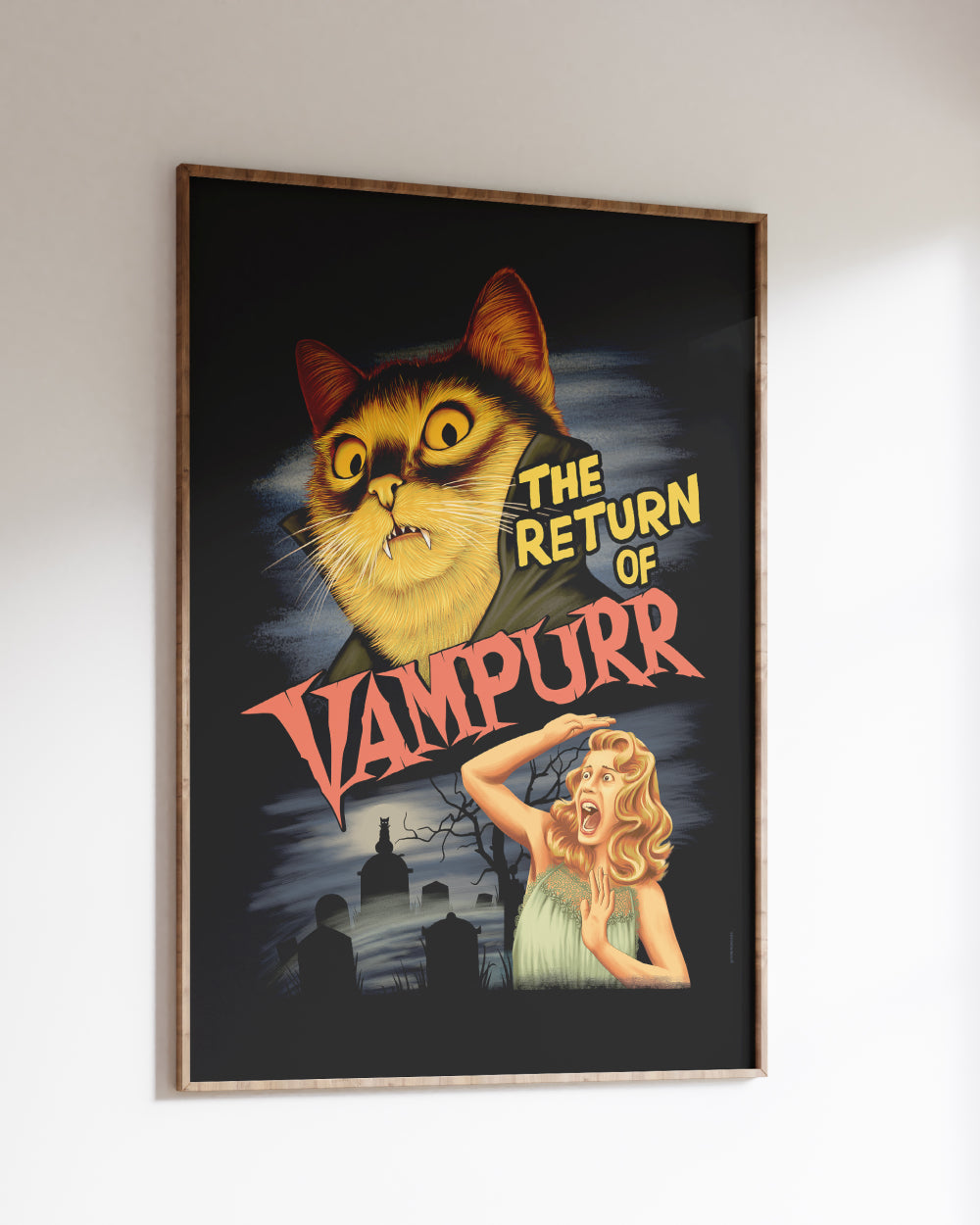 The Return of Vampurr Art Print Australia Online