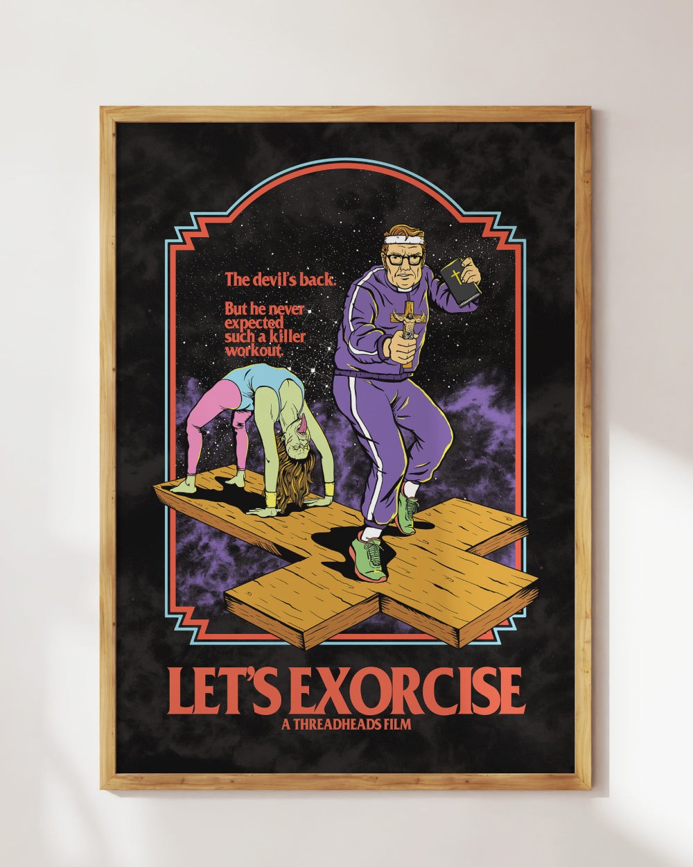 Let's Exorcise Art Print Australia Online