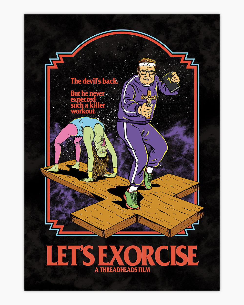Let's Exorcise Art Print Australia Online