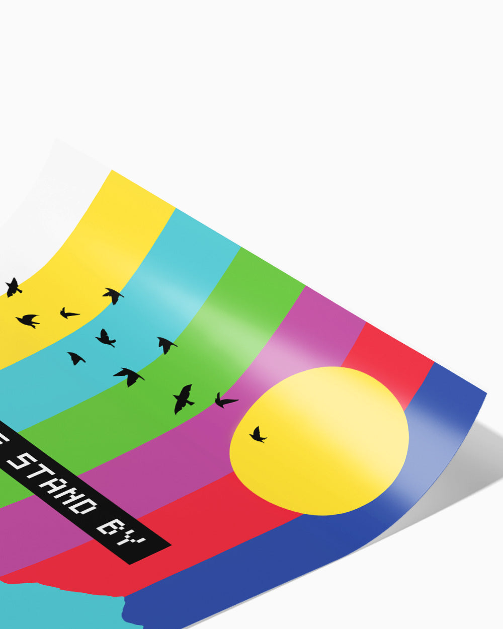Life in Technicolour Art Print Australia Online