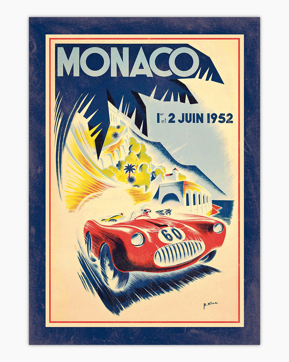 Monaco GP Art Print Australia Online