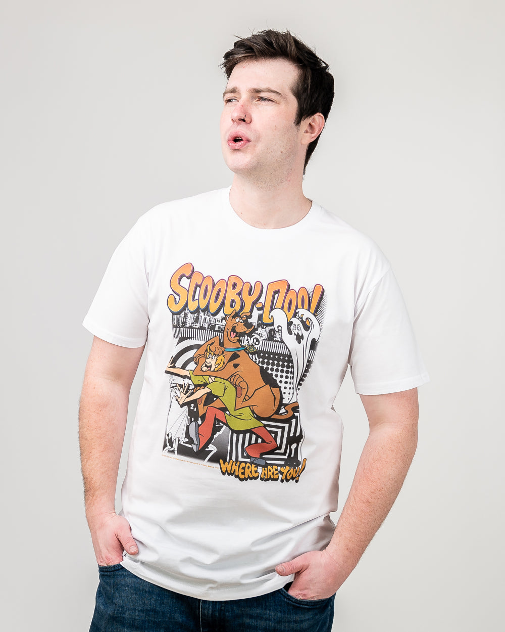 Scooby & Shaggy T-Shirt Australia Online #colour_white