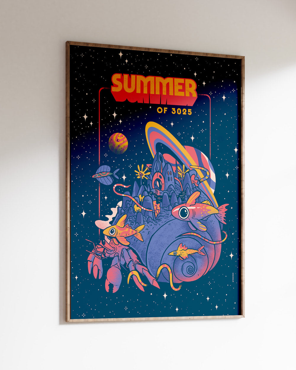 Summer Magic of 3025 Art Print Australia Online