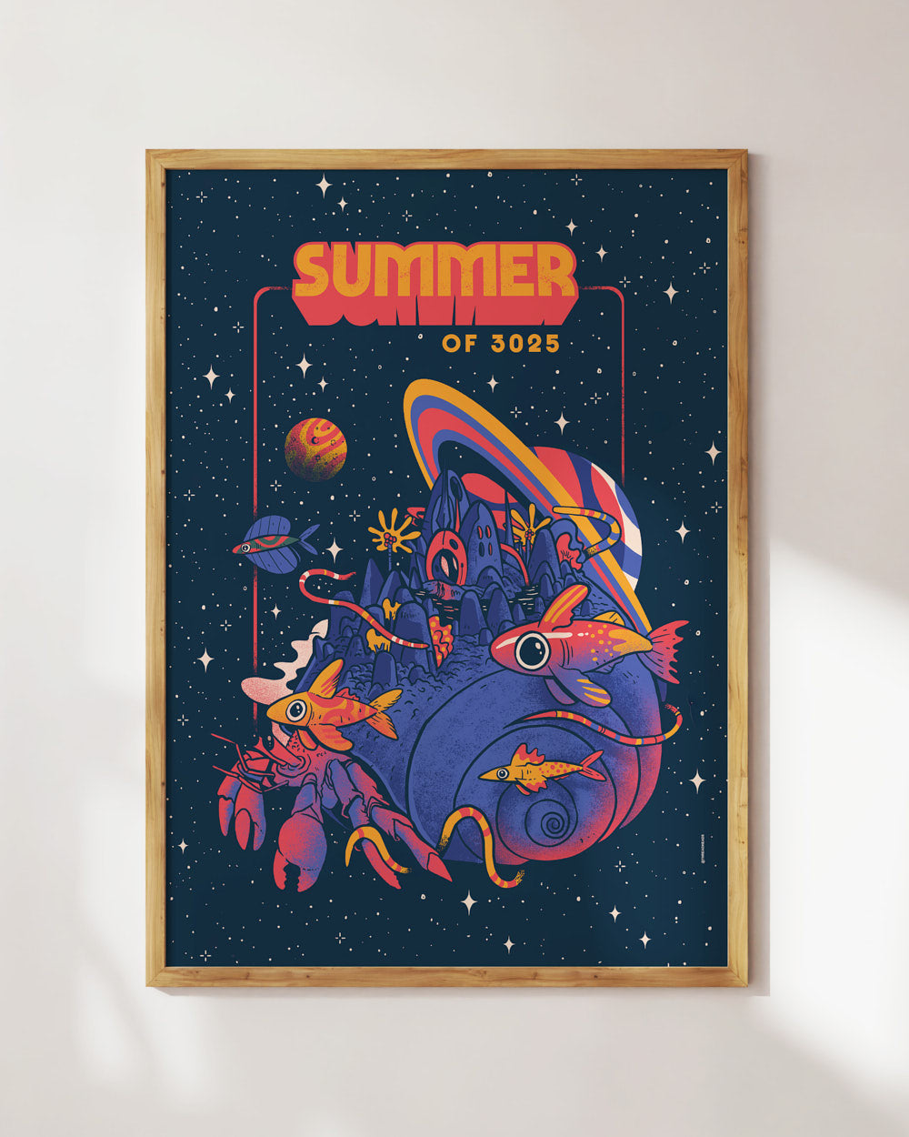 Summer Magic of 3025 Art Print Australia Online