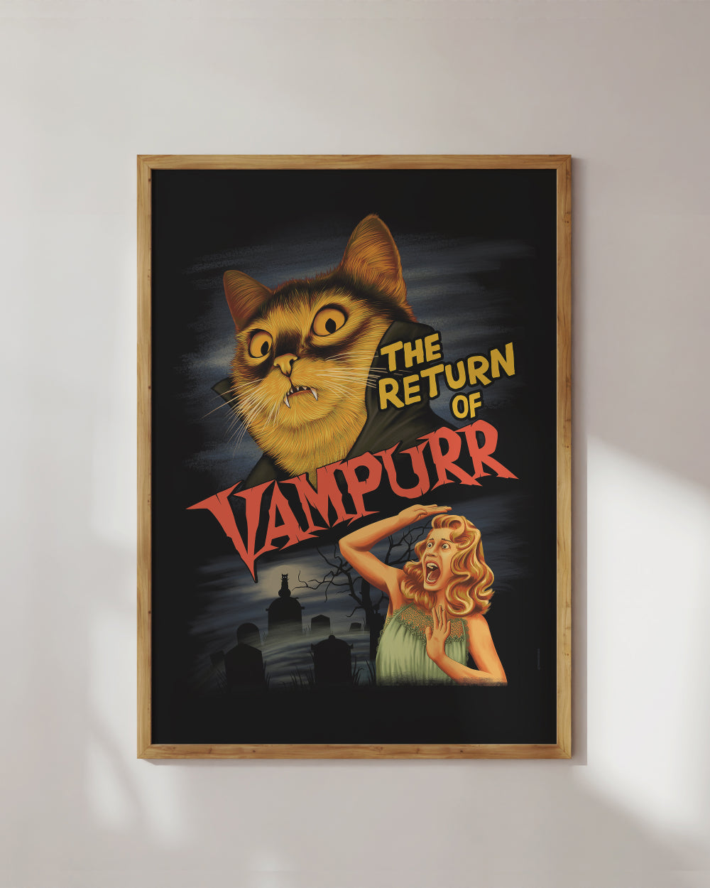 The Return of Vampurr Art Print Australia Online