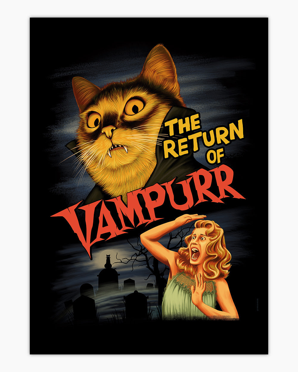 The Return of Vampurr Art Print Australia Online