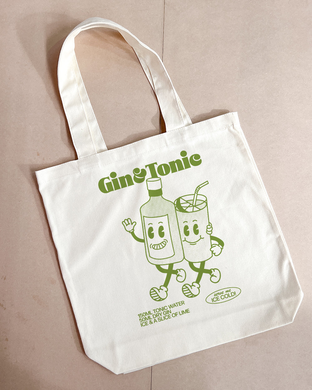 Gin and Tonic Tote Bag | Official Goodie Works Merch Australia