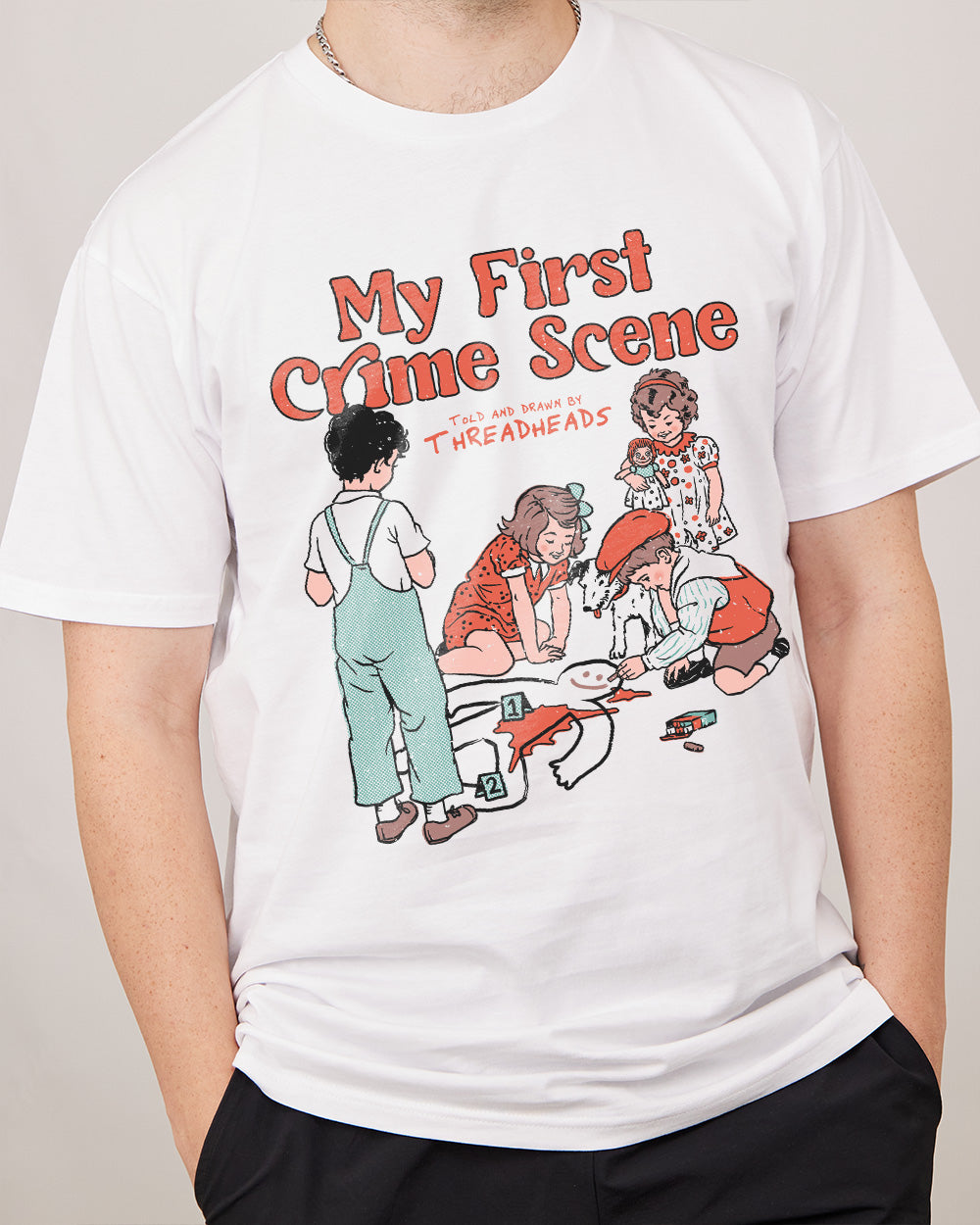 My First Crime Scene T-Shirt Australia Online