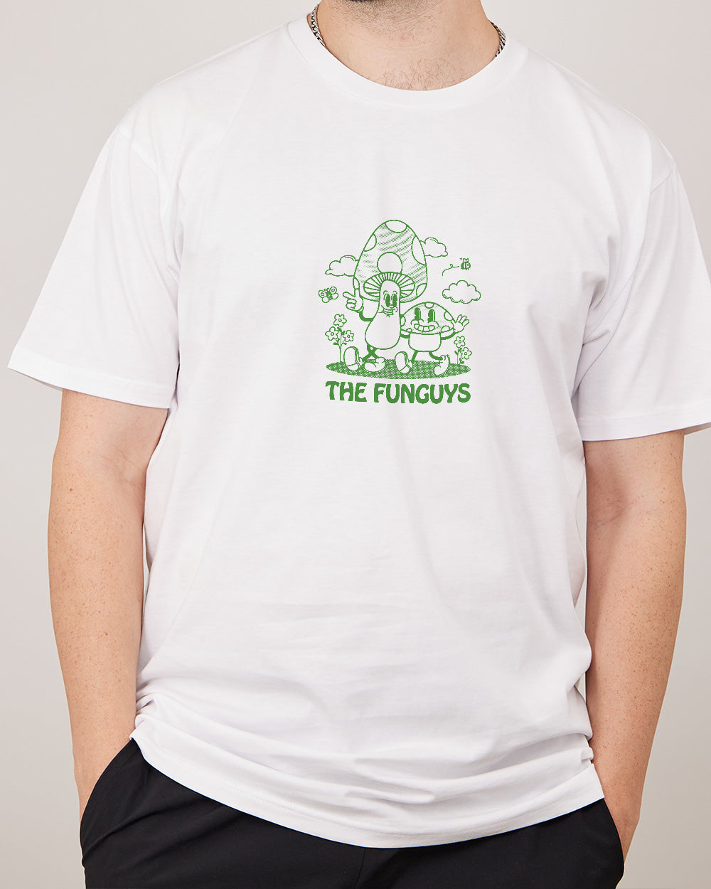 The Funguys T-Shirt Australia Online #colour_white