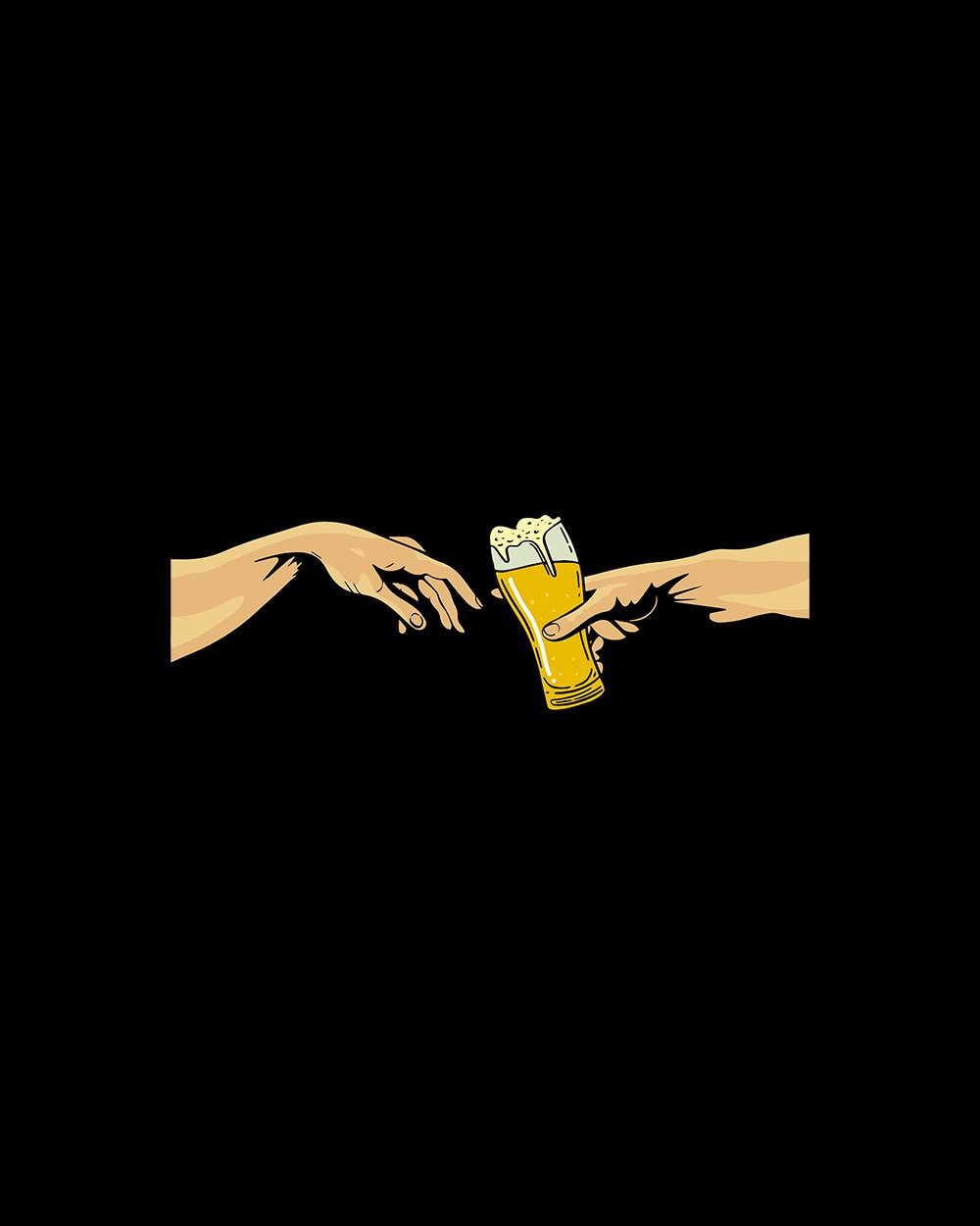 The Creation - Beer T-Shirt Australia Online