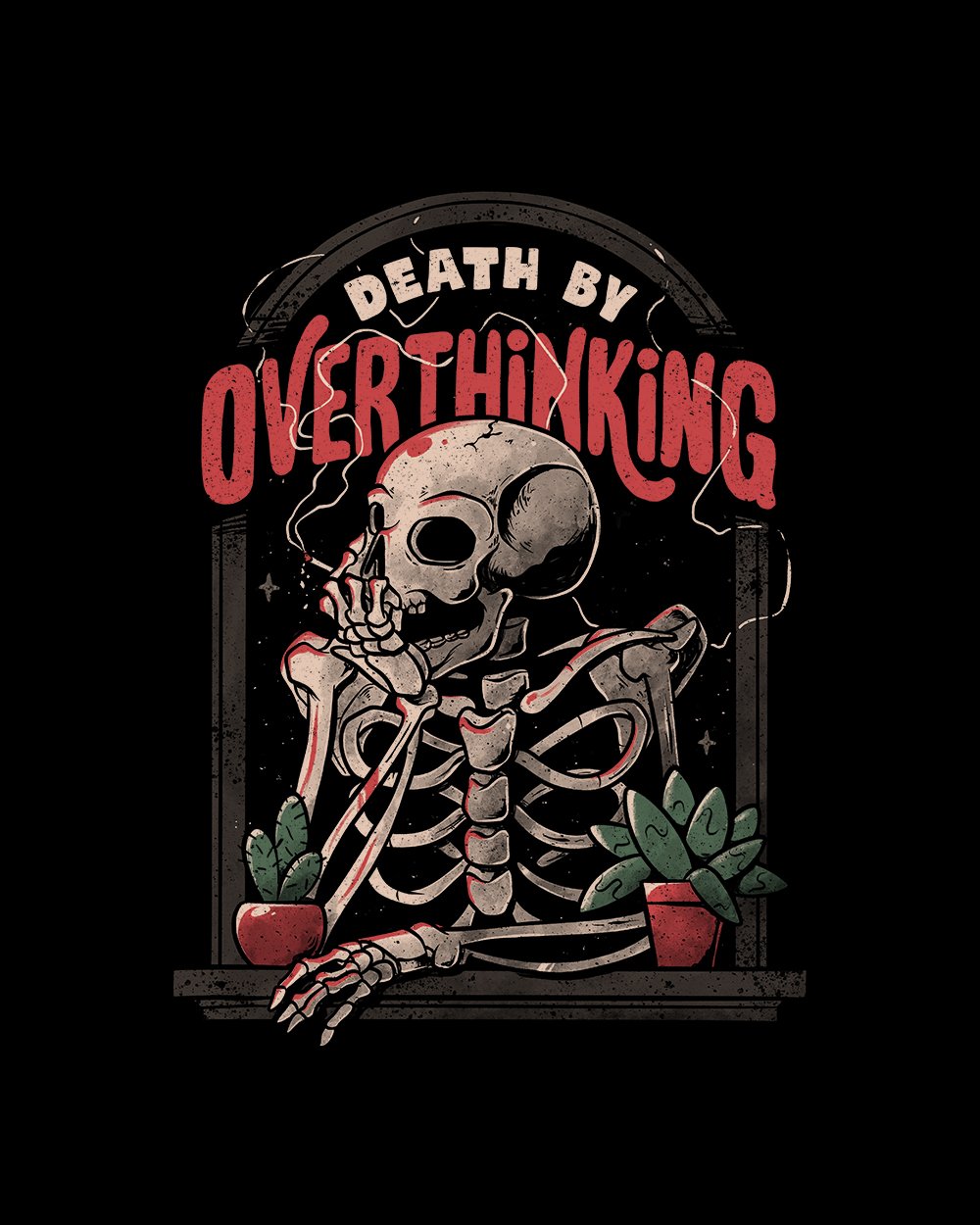 Death By Overthinking T-Shirt Australia Online