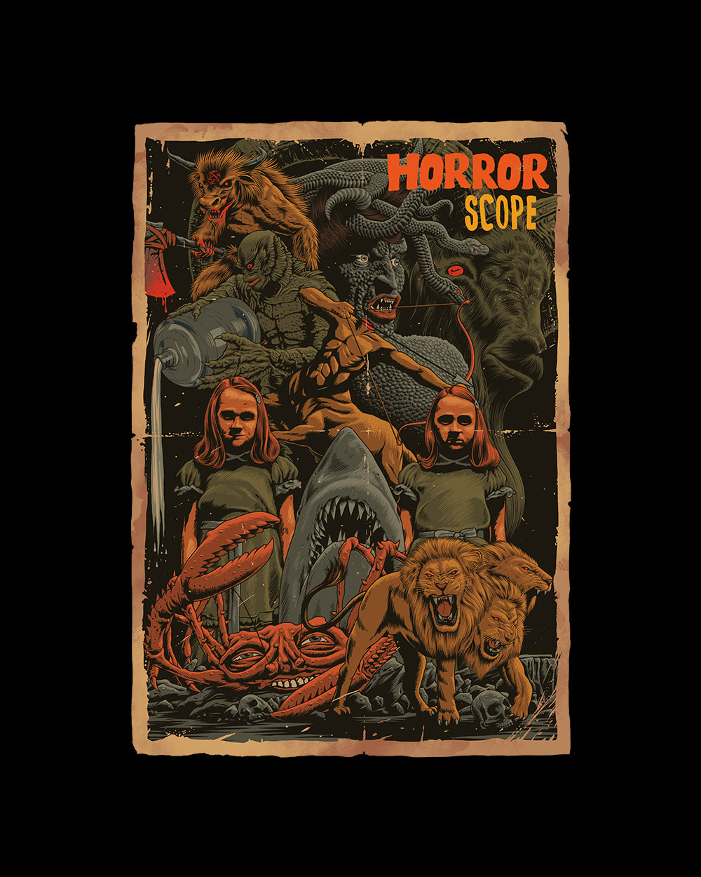 Horrorscope T-Shirt Australia Online