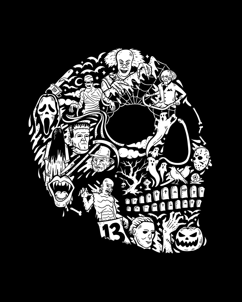 Horroween T-Shirt Australia Online