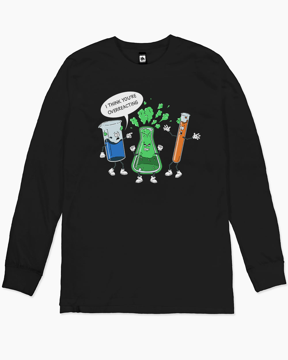 I Think You're Overreacting Long Sleeve Australia Online #colour_black
