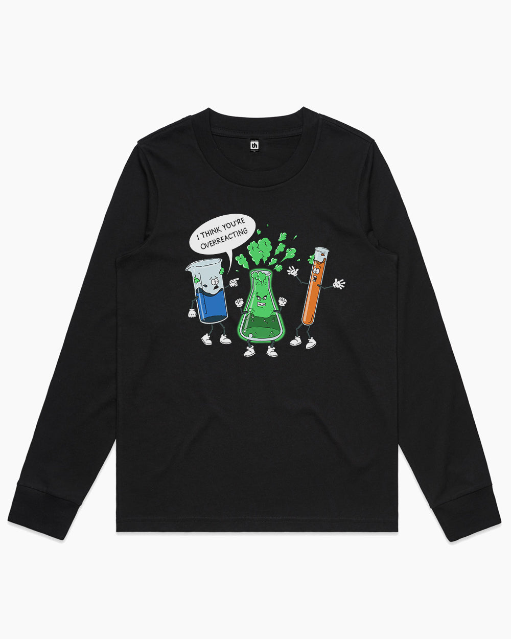 I Think You're Overreacting Long Sleeve Australia Online #colour_black