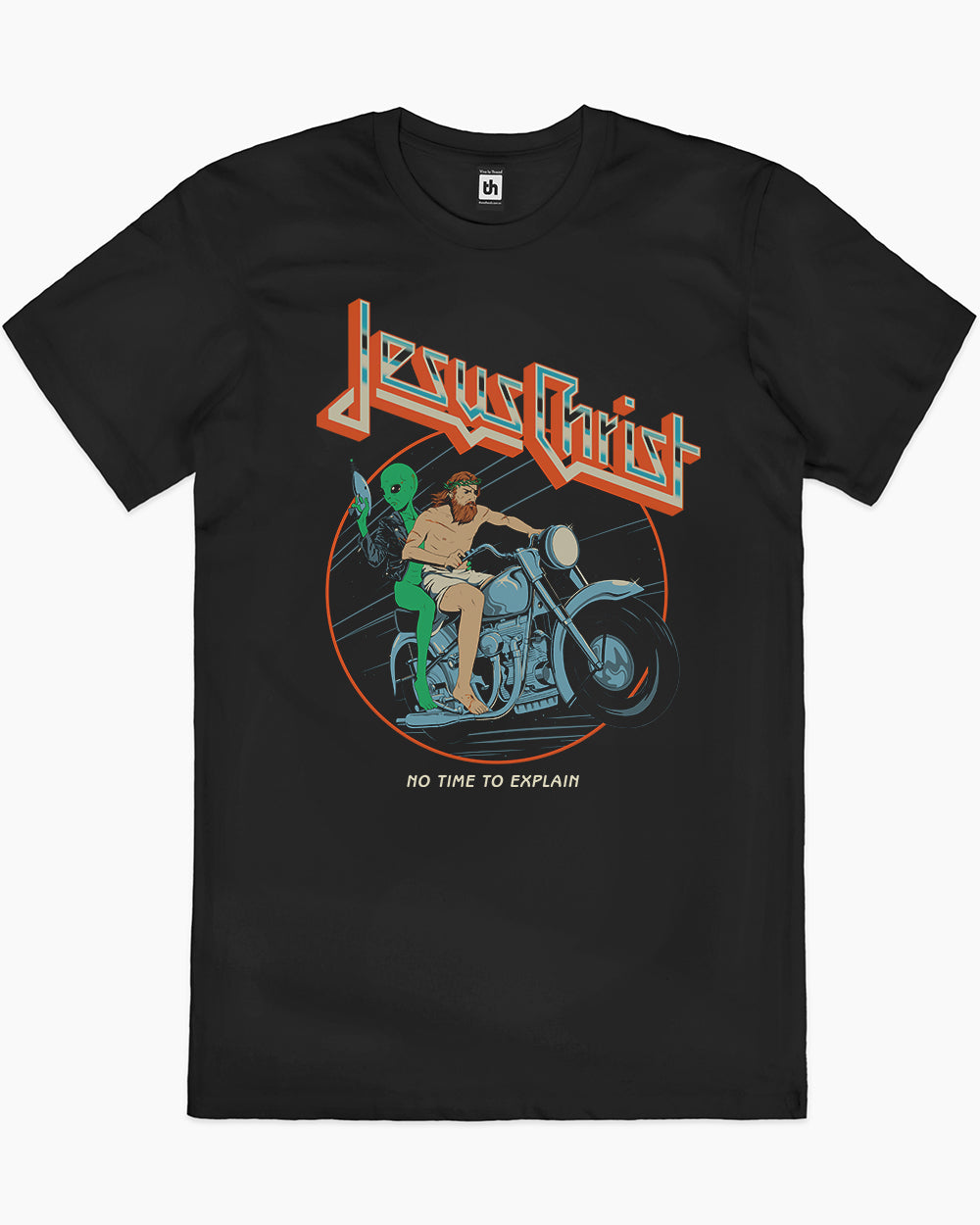 Jesus Christ - No Time to Explain T-Shirt Australia Online