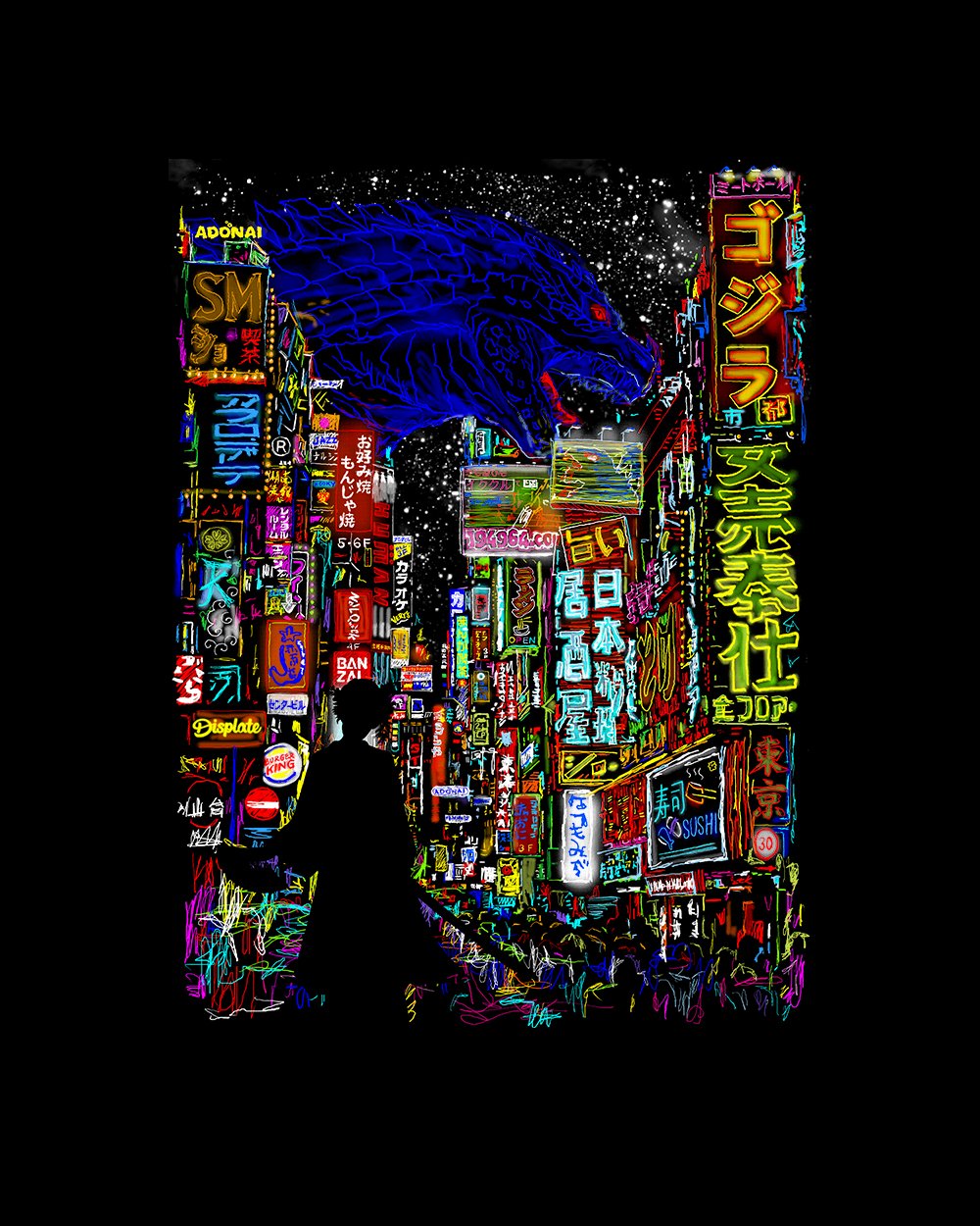 Kaiju City T-Shirt Australia Online