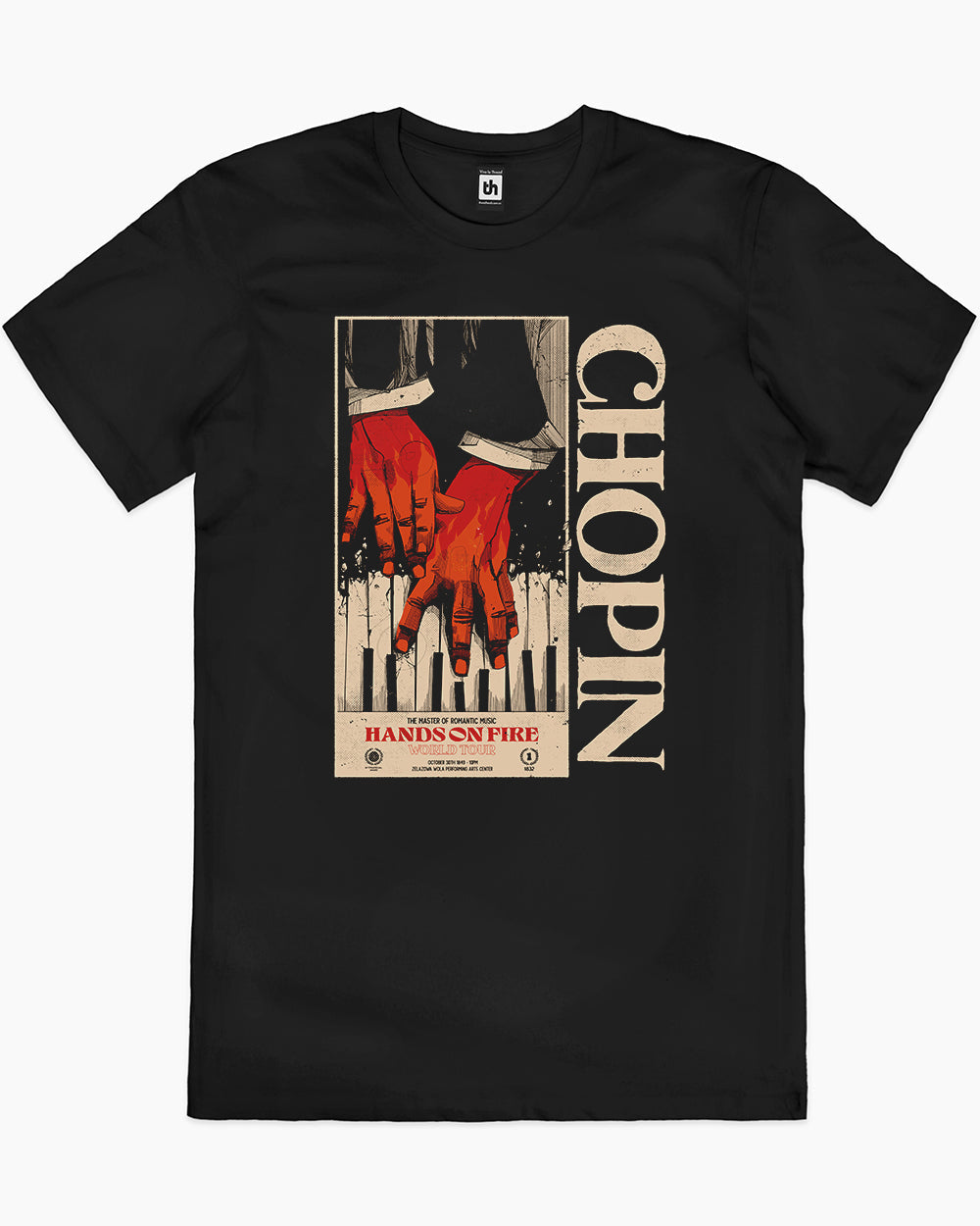 Chopin World Tour T-Shirt Australia Online
