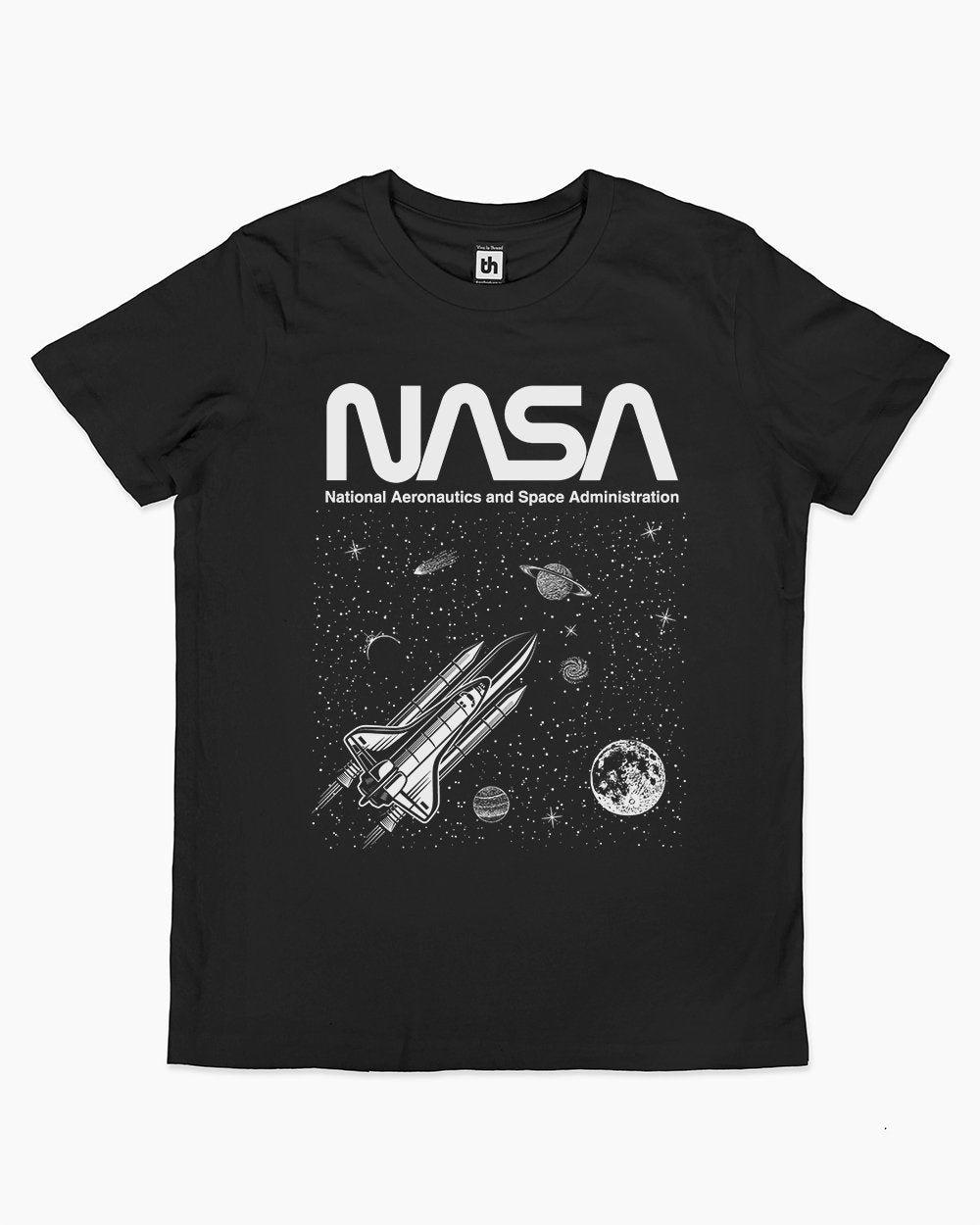 NASA Galaxy Kids T-Shirt Australia Online #colour_black