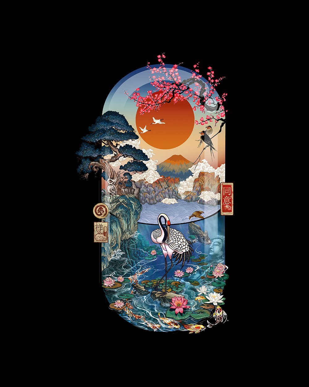 Nature is MediZen T-Shirt Australia Online