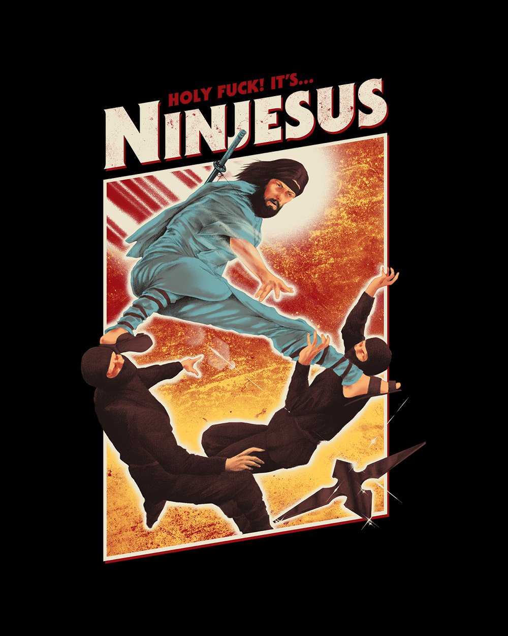 Ninjesus T-Shirt Australia Online