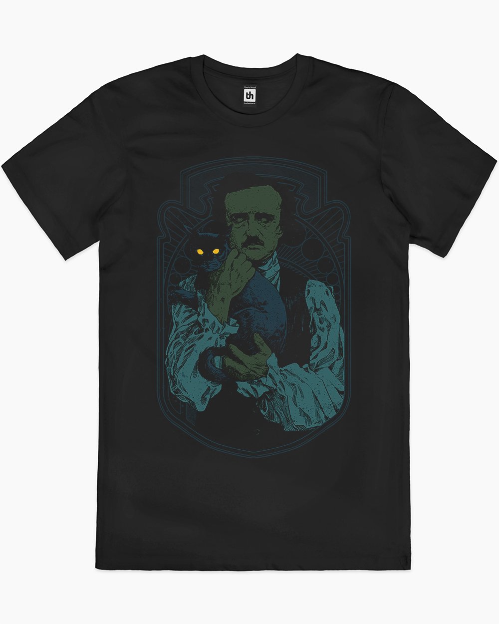 Poe and Black Cat T-Shirt Australia Online
