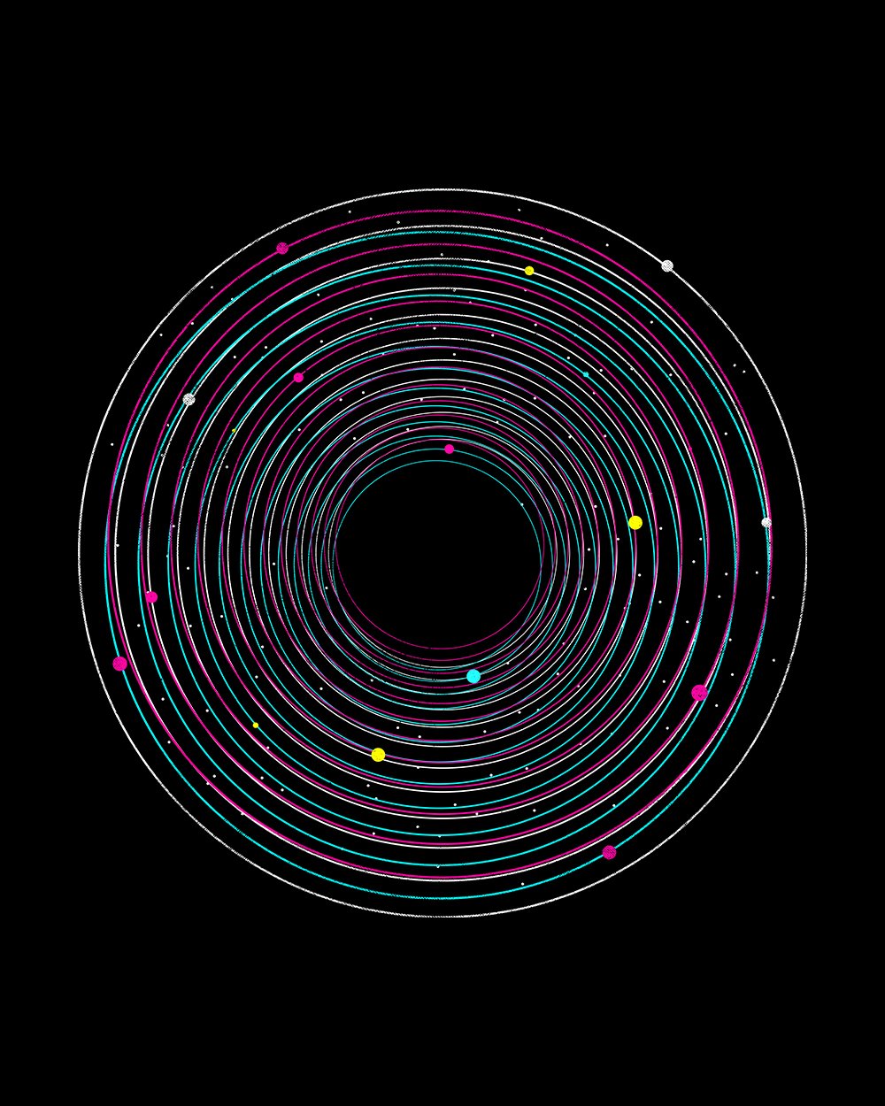 Solar System 80s T-Shirt Australia Online