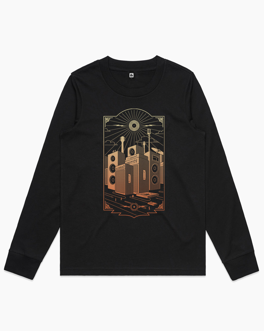 Sound City Long Sleeve Australia Online #colour_black