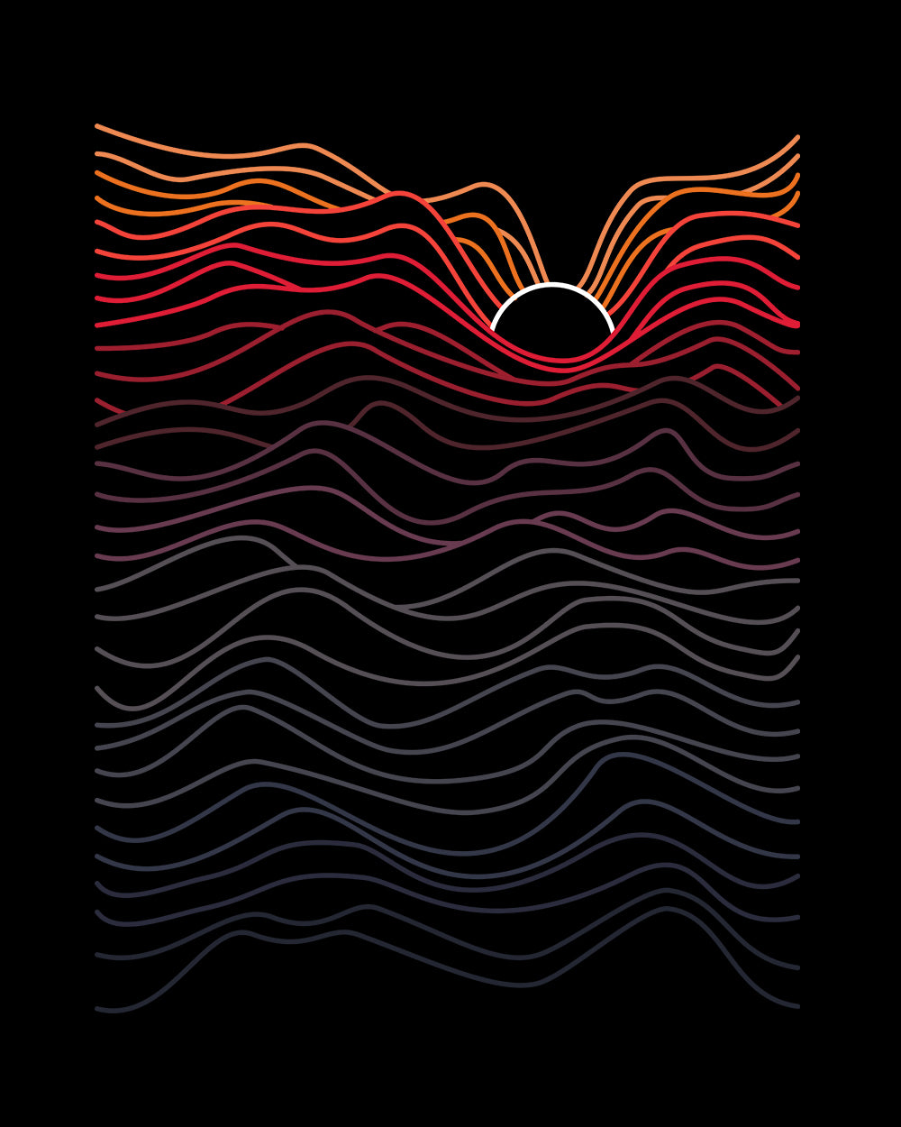 Sunset T-Shirt Australia Online