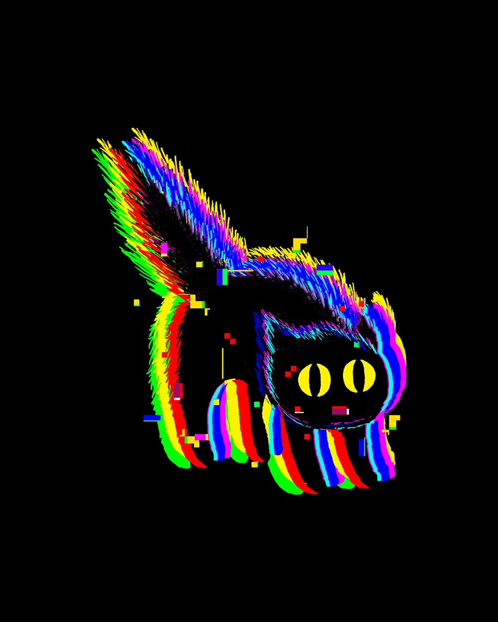 Technicat Glitch T-Shirt Australia Online