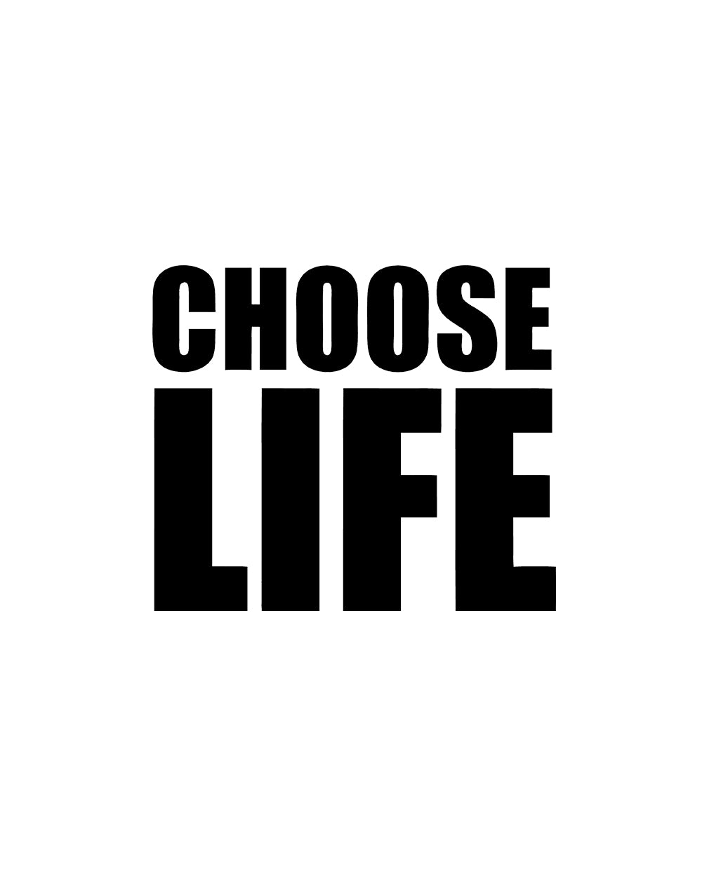 Choose Life T-Shirt Australia Online