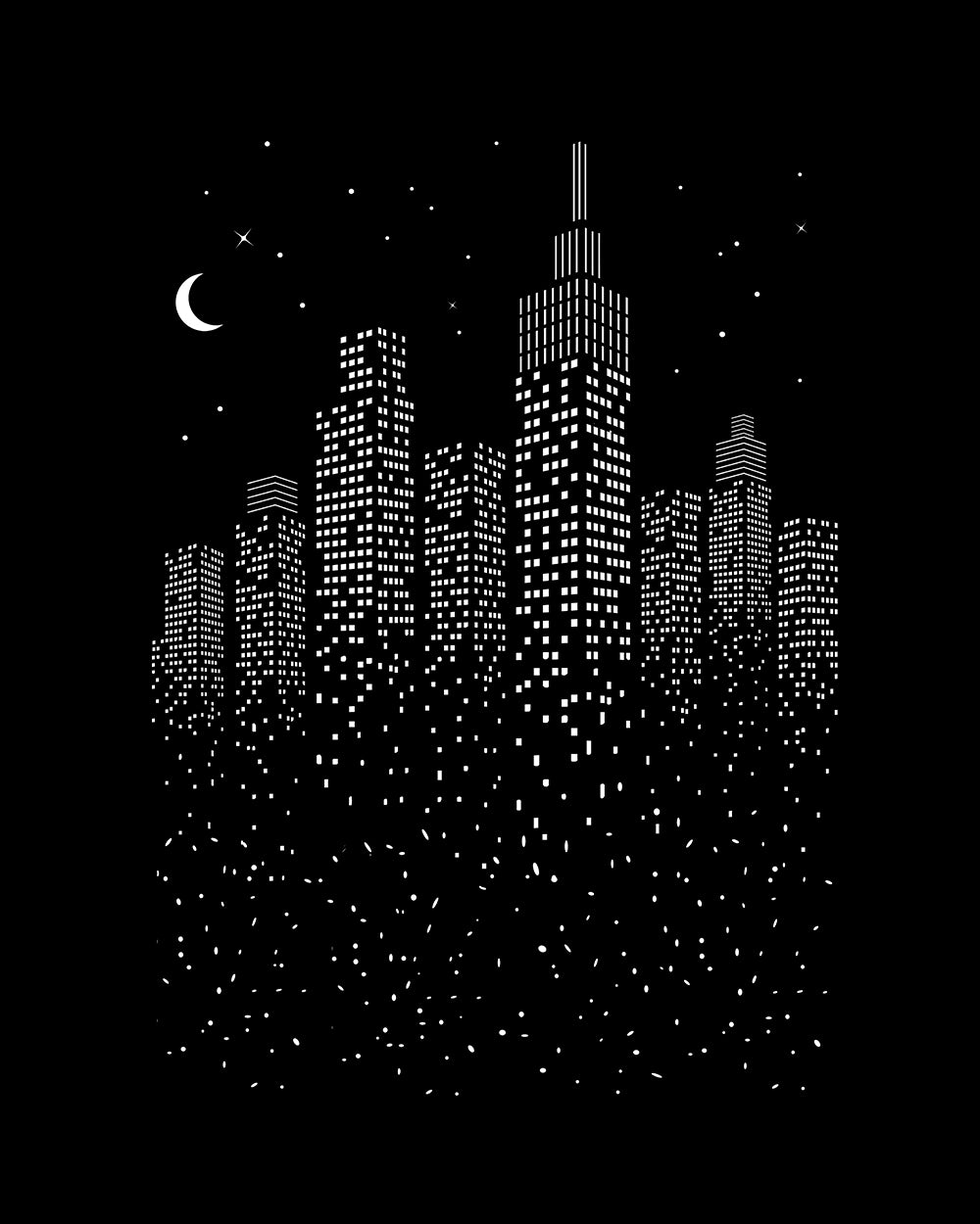 Disintegration T-Shirt Australia Online #colour_black