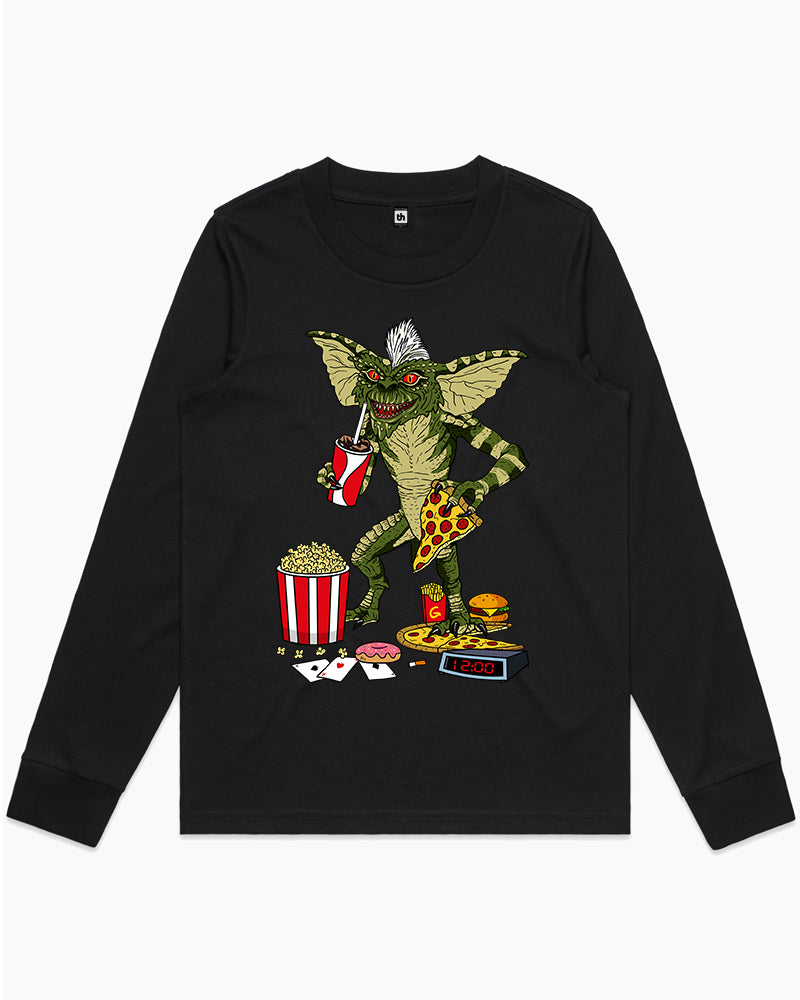 Gremlins Midnight Snack Long Sleeve Australia Online #colour_black
