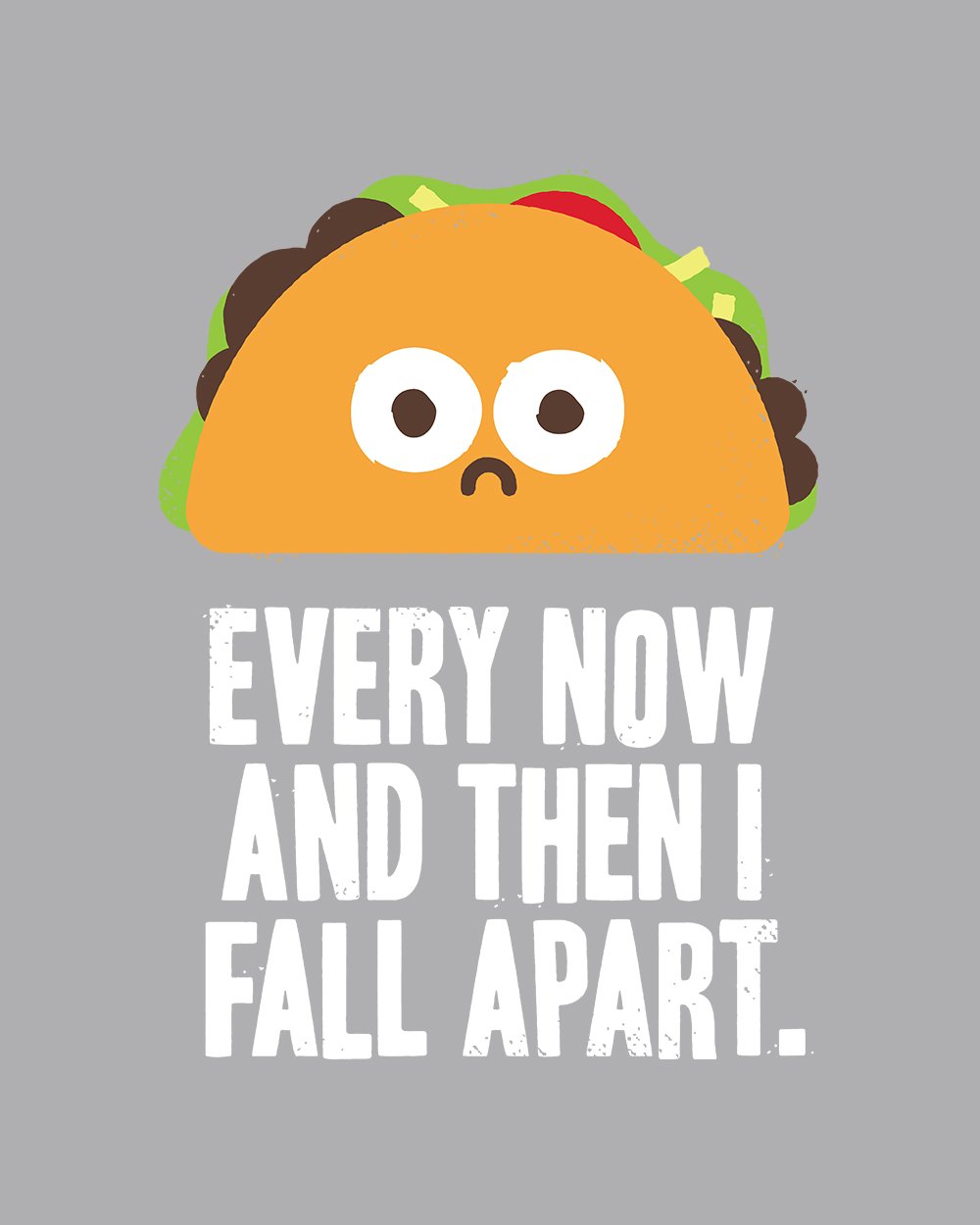 Taco Eclipse of the Heart T-Shirt Australia Online #colour_grey