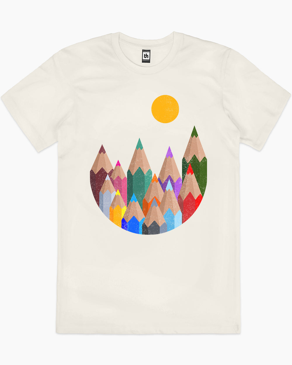 12 Colour Mountains T-Shirt Australia Online
