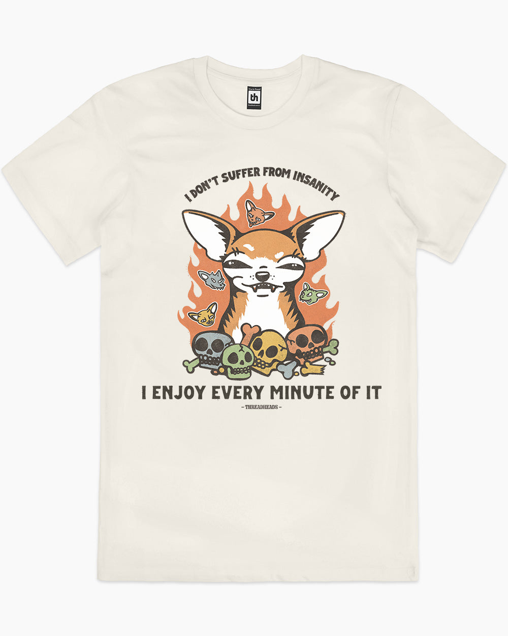 I Don't Suffer From Insanity T-Shirt Australia Online #colour_natural