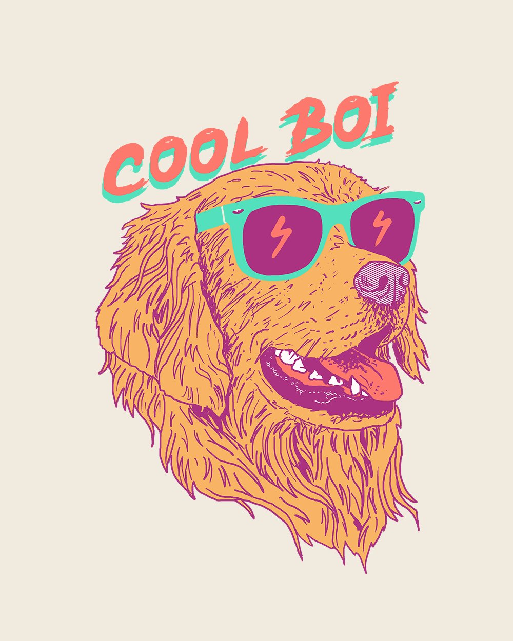 Cool Boi T-Shirt Australia Online #colour_natural