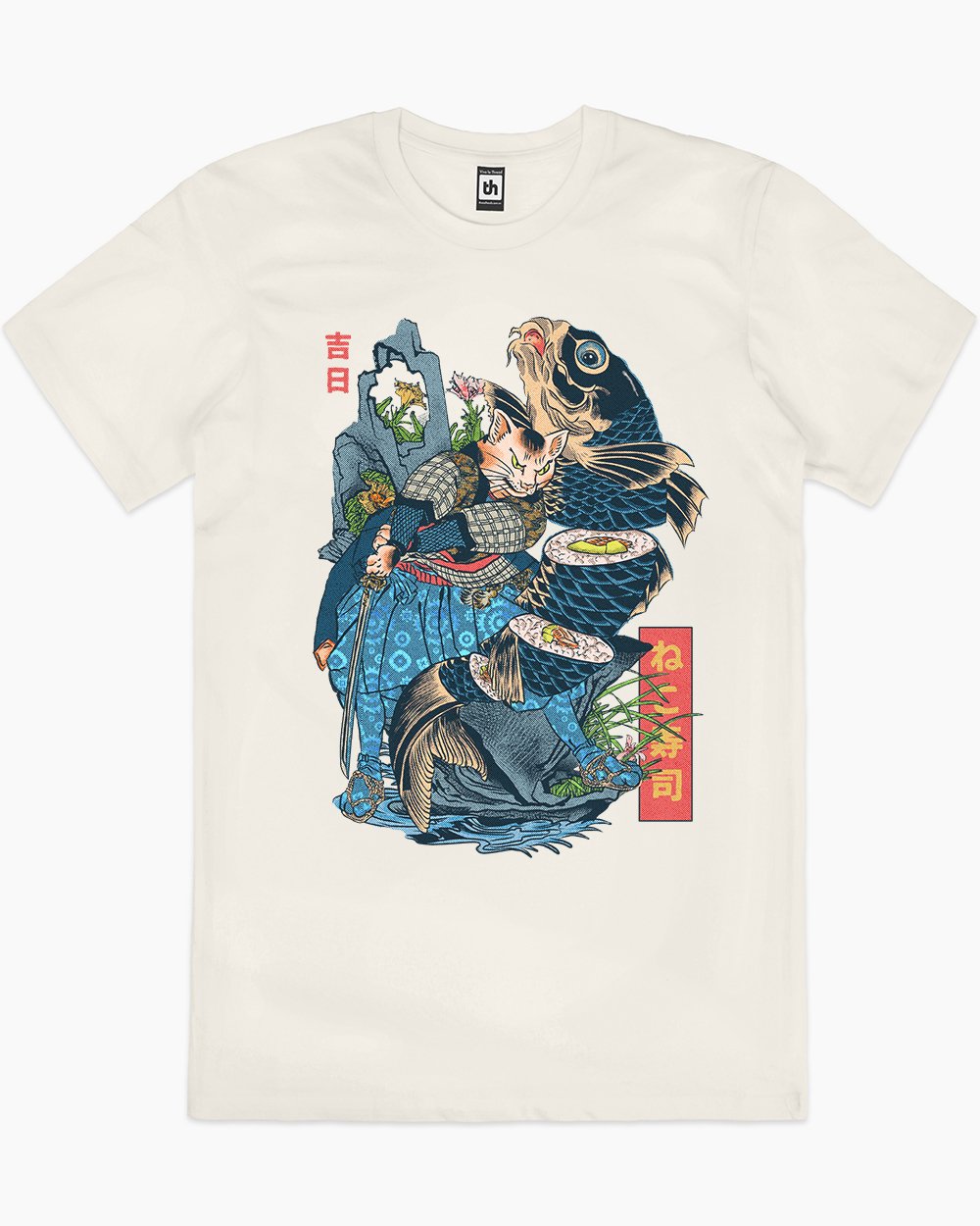 Neko Sushi T-Shirt Australia Online
