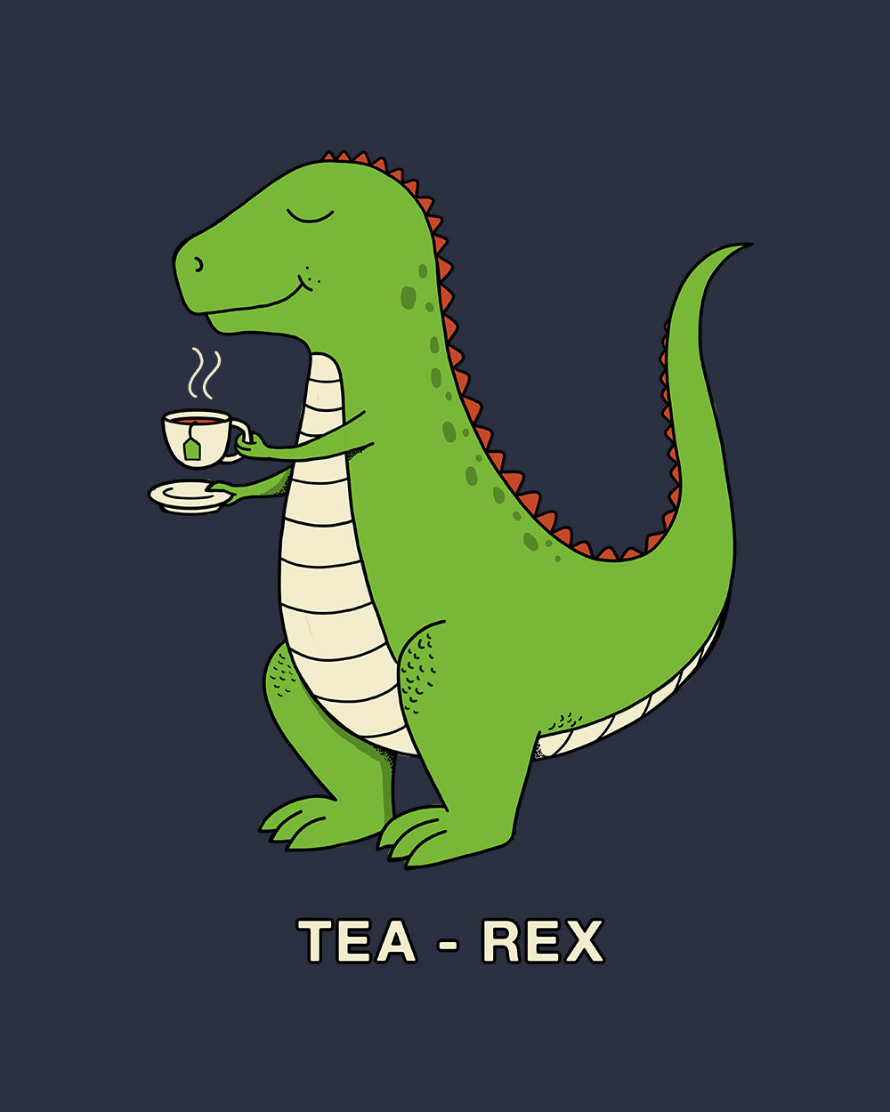 Dinosaur Tea Rex T-Shirt Australia Online