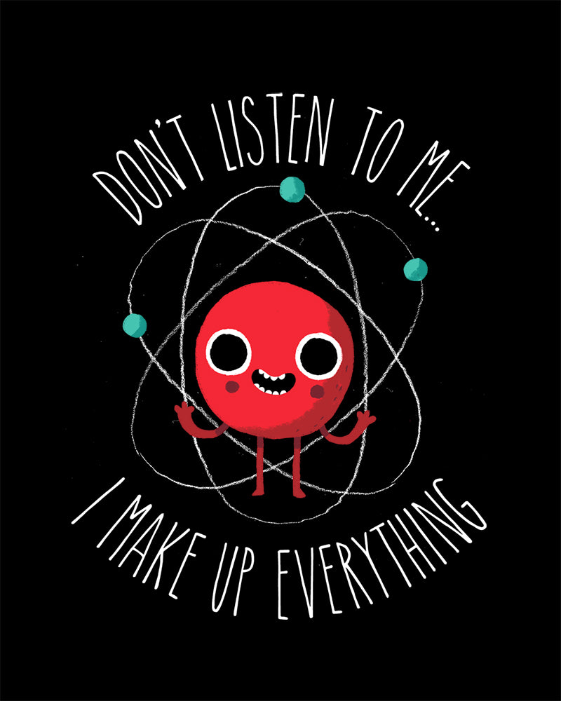Never Trust An Atom T-Shirt Australia Online #colour_black