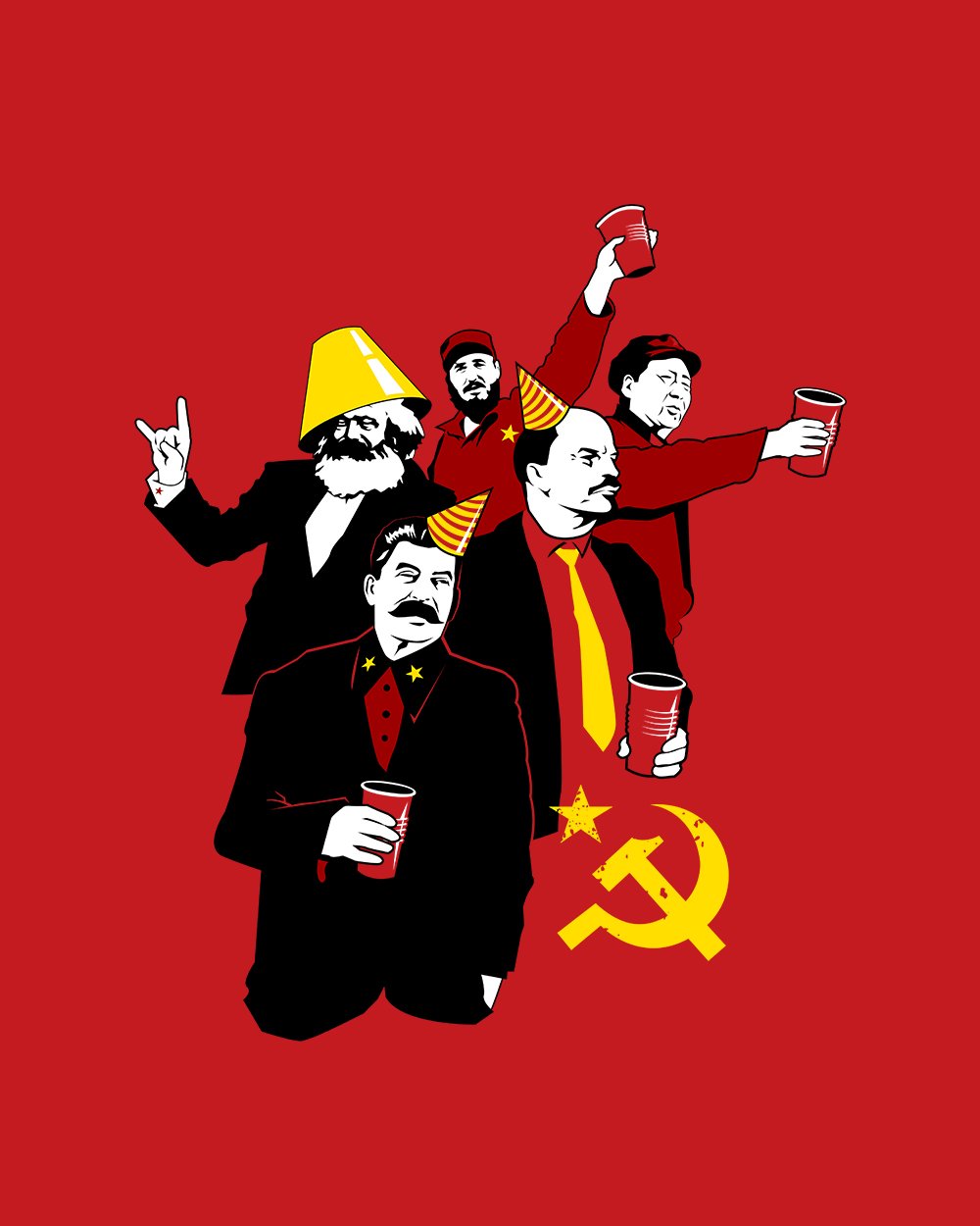 The Communist Party: Variant T-Shirt Australia Online
