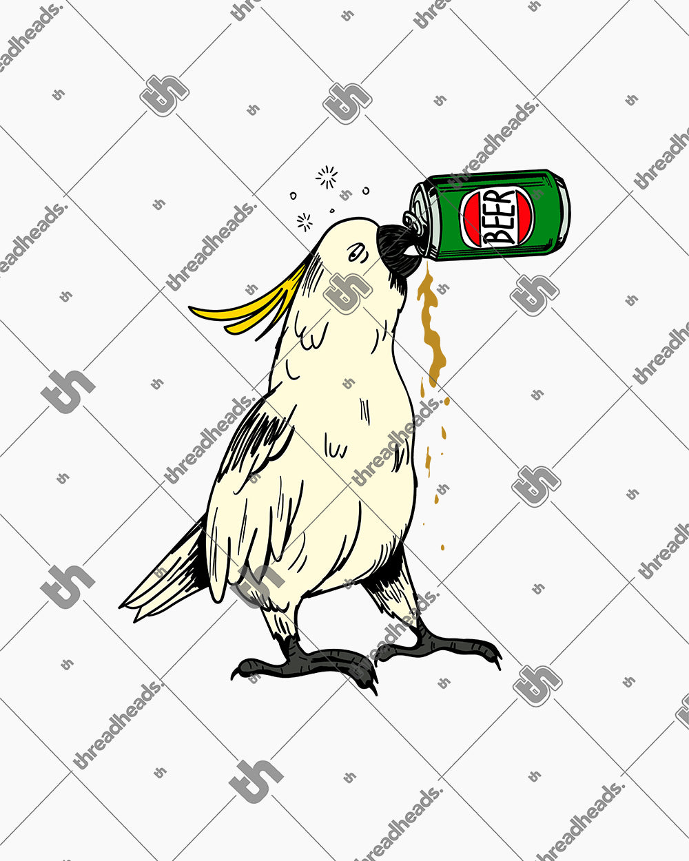 Cockatoo Beer T-Shirt Australia Online