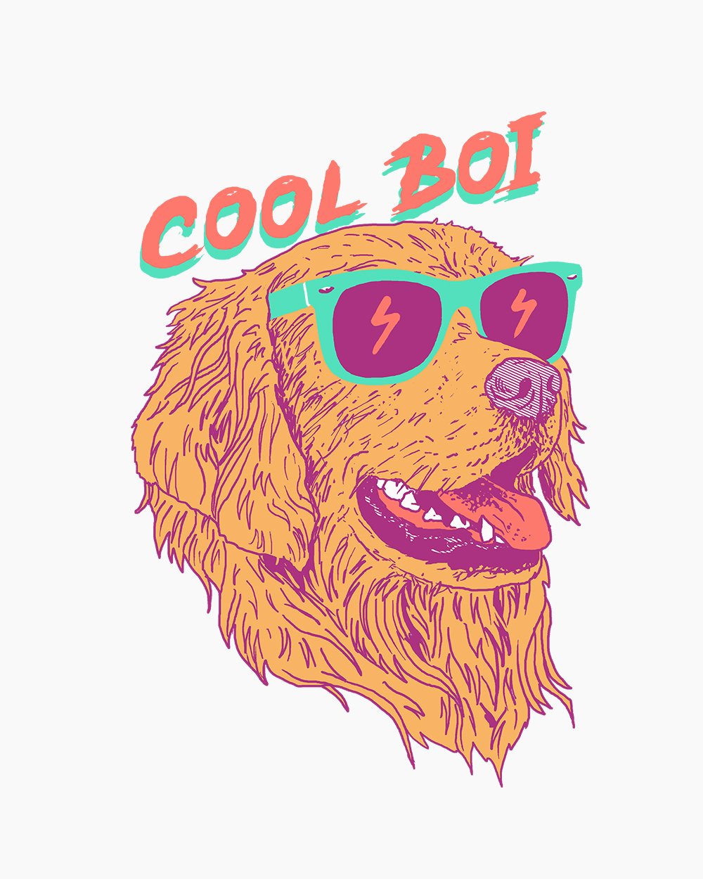 Cool Boi T-Shirt Australia Online #colour_white